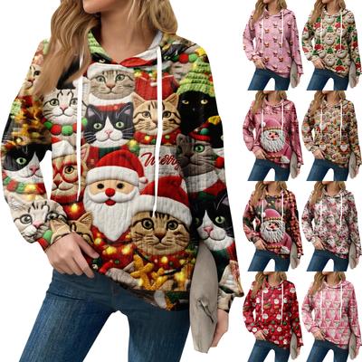 Damen-Hoodies Oversized Winter Niedliche Sweatshirts Pullover Trendige Herbstkleidung
