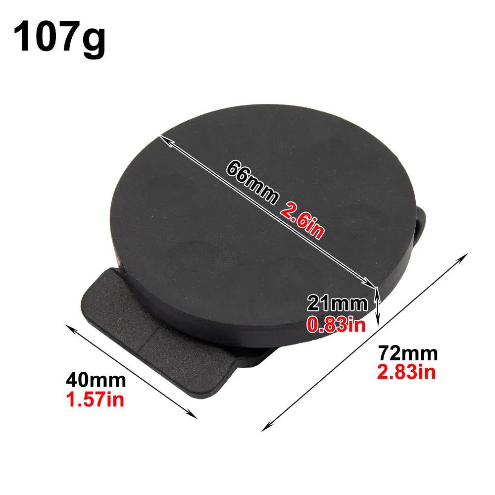 43/55/66mm Magnetic Suction Belt Clip Adjustable Screw Hardware Storage Portable Magnetic Suction Cup Clip Hand Tool Accessories