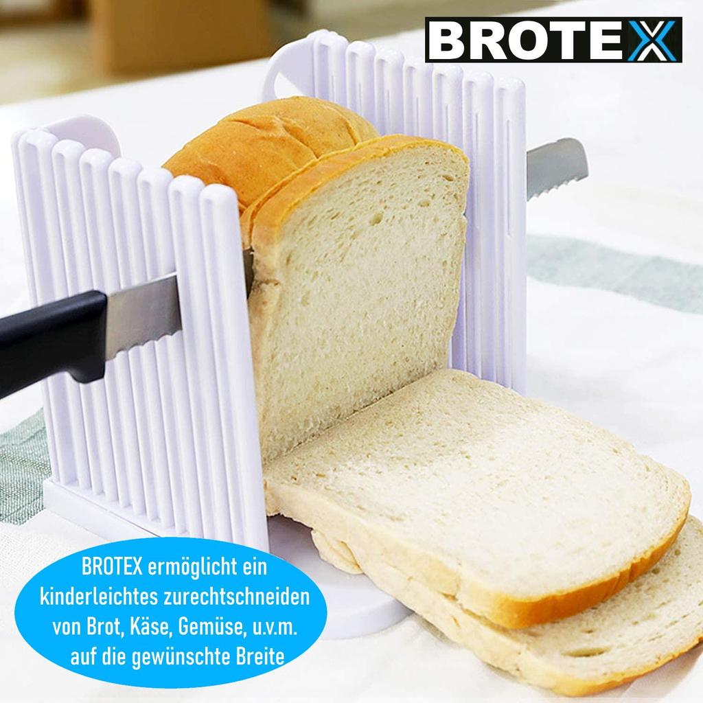 BROTEX Bread Cutting Aid Bread Cutter Cutting Aid Bread Cake Vegetables Cheese