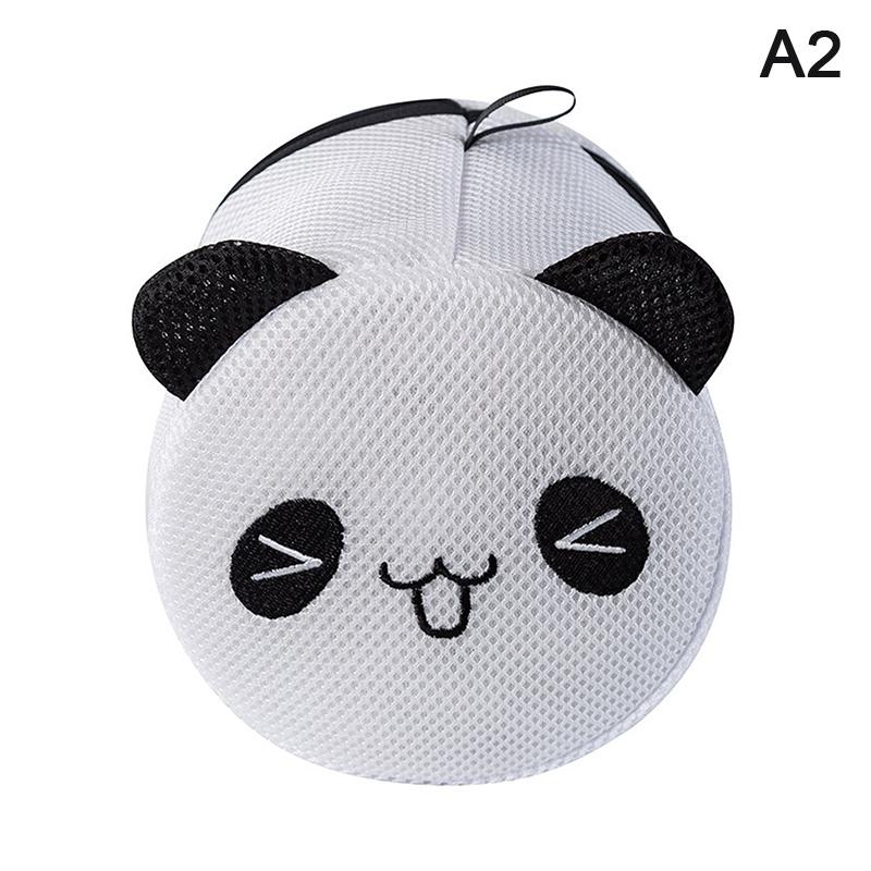 Cute Rabbit Laundry Bag Anti-Deformation Mesh Washing Pouch For Bras, Underwear, Lingerie Machine-Wash Special Home Travel Use
