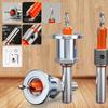 1pc High-Speed Steel Woodworking Drill Bit Set - 3mm Shank, Smooth Cuts, Includes Versatile Sizes & Precision Trimmers, Woodworking Tools