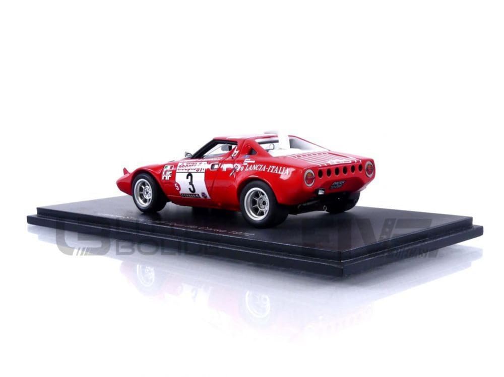 Spark Lancia Stratos HF 1972 Tour de Corse Rally Mannucci 1/43 #3 S. Munari/M.