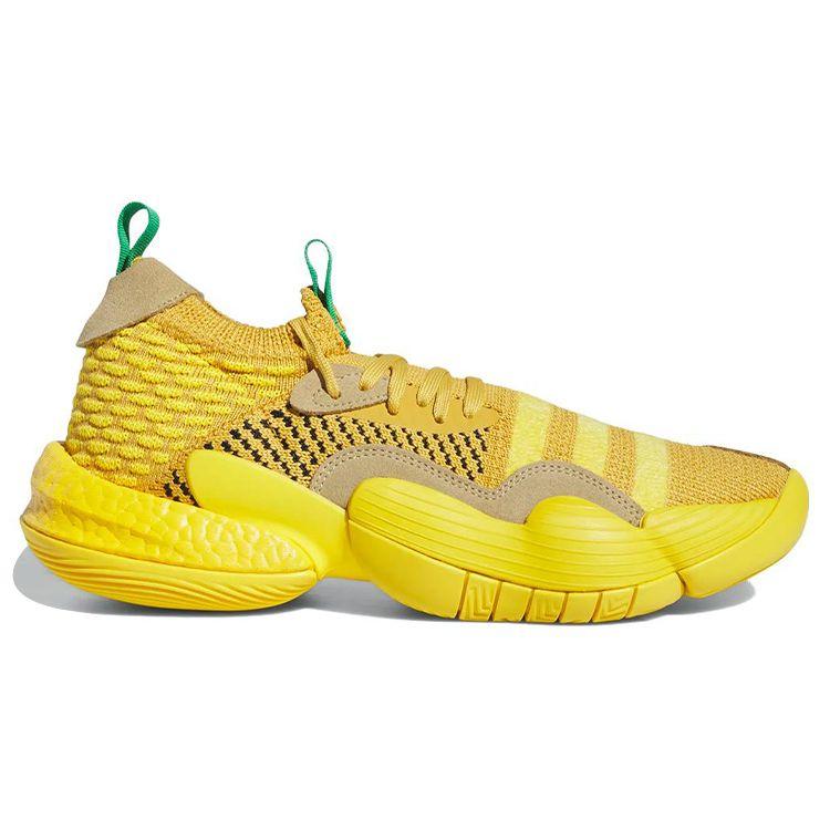 Adidas Trae Young 2 Hazy Yellow Men Sneakers Almost-Yellow Team-Green IG4793