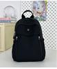 Schoolbag Korean Version Lightweight Backpack Simple Pleated Commuter Backpack Women's 1011 New Large-capacity Casual Student Schoolbag