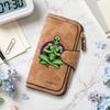 Alien Pattern Fashion Long Wallet Portable Casual Daily Card Holder Purse