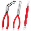 3PCS Electrical Disconnect Pliers, Upgrade Electrical Connector Pliers, Automotive Electrical Connector Removal Tool, Automotive Electrical Terminal