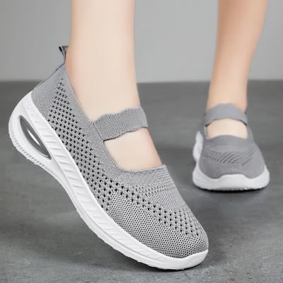 Shoes Women's Versatile Summer New Old Beijing Cloth Shoes Women's Comfortable and Breathable Mother Shoes One-pedal Women's Shoes