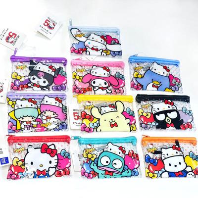 Hello Kitty 50th Anniversary Limited Edition Transparent Mini Pouches (10 Types)