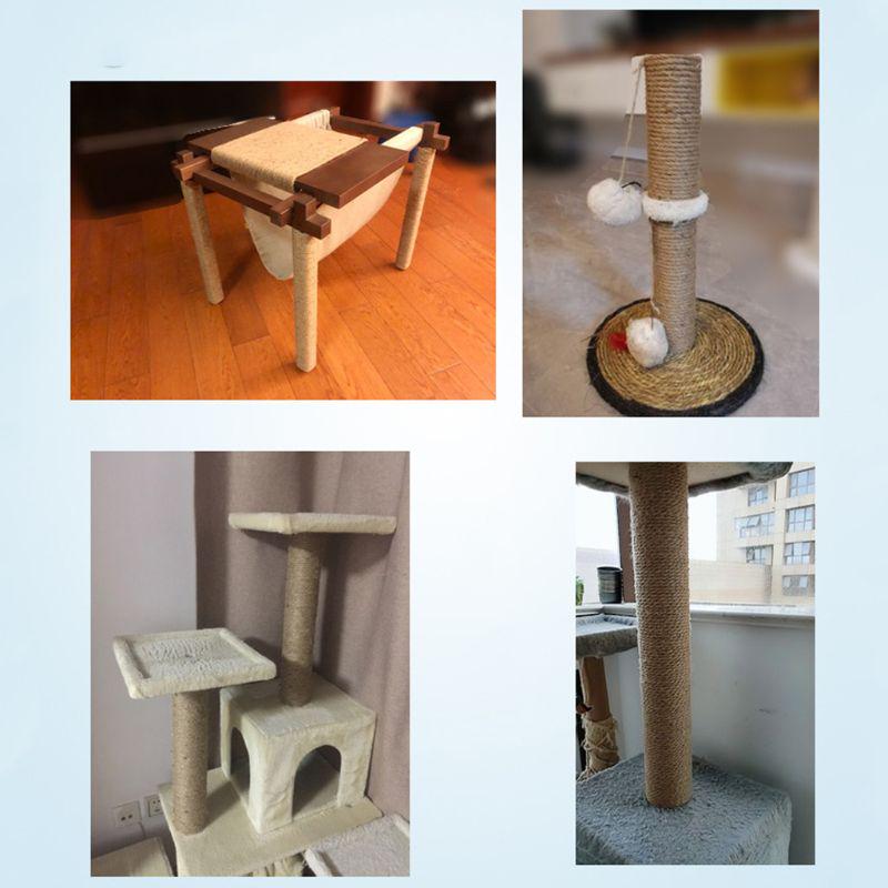 Buy 6mm Cat Scratch Pillar Jute Rope for Repair DIY Replacement