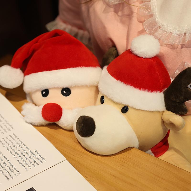 Cute Santa Claus, Elk, Snowman, Mouth Open, Parent-child Interactive Finger Puppets, Kindergarten Story-telling Hand Puppets