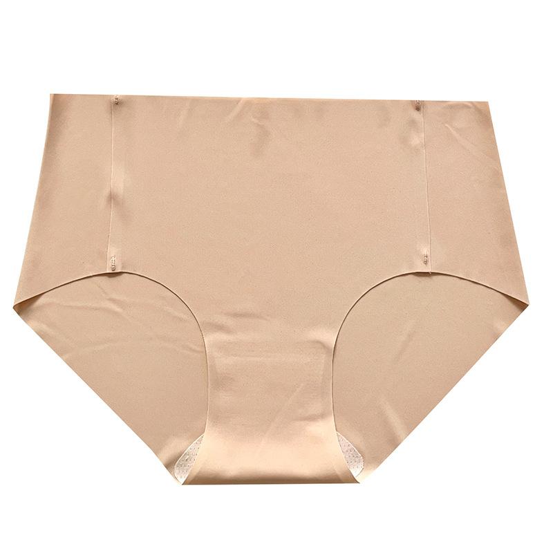 Solid Color Seamless Underwear Women's Summer Thin Cotton