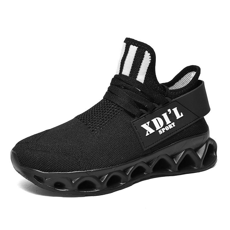 New Hollow Twist Thick-soled Fly-woven Mesh, Light and Breathable Casual Sports Couple Shoes, Men's and Women's Four-season Shoes