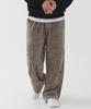 PIANER Tie-Dye Wide Elastic Pants (Brown)