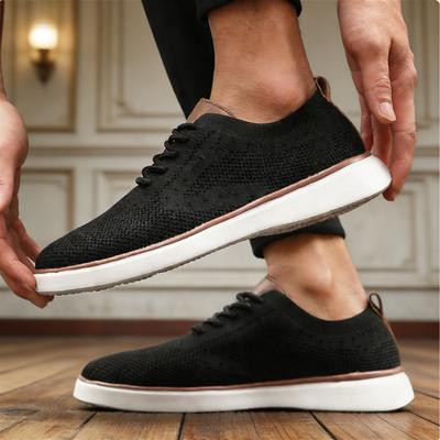 Modne męskie buty casualowe Modne lekkie wygodne siatkowe trampki Oddychające casualowe antypoślizgowe eleganckie trampki dla mężczyzny