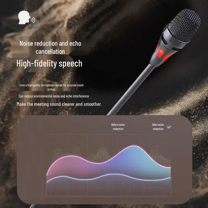 FionTu AT-HL350C Wired Gooseneck Conference Chairman Microphone (CN Version)