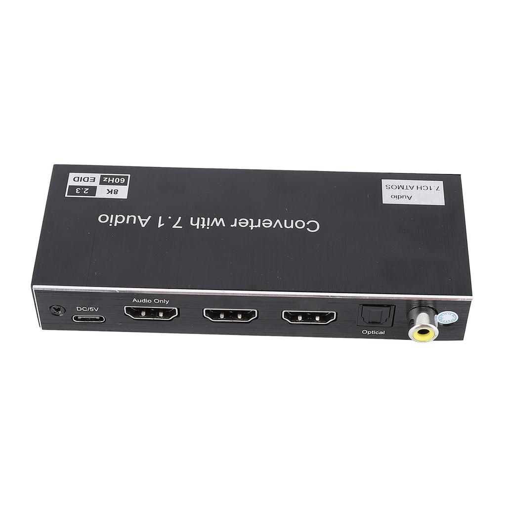 8K 3D HD Display Interface Splitter 40Gbps 1 in 2 Out HD Multimedia Interface Splitter for HDTV STB