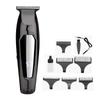 Electric Hair Trimmer USB Rechargeble Professional LCD Display Electric Barber Clippers Beard Trimmer for Men