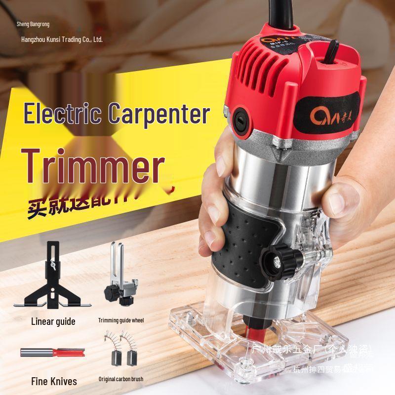 Industrial Edge Trimmer & Router: Multifunctional Grooving and Engraving Tool