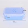 Collapsible Food Storage Containers Foldable Silicone Lunch Containers with Lids Rectangle Collapsible Bowls Round Food Bowls 2