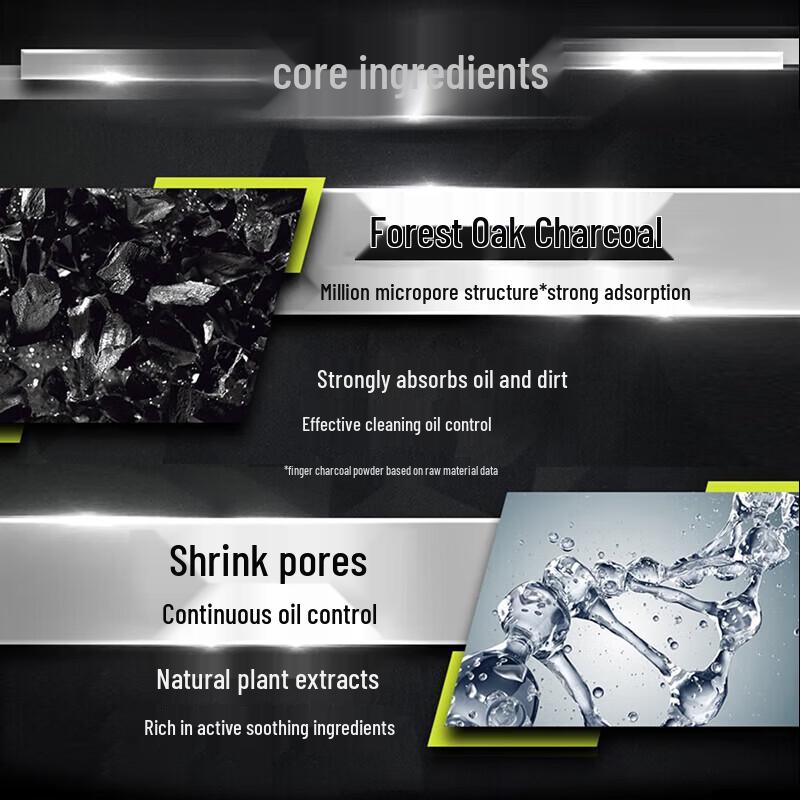 L'Oreal Men Expert Hydra Energetic Charcoal Foam Cleanser