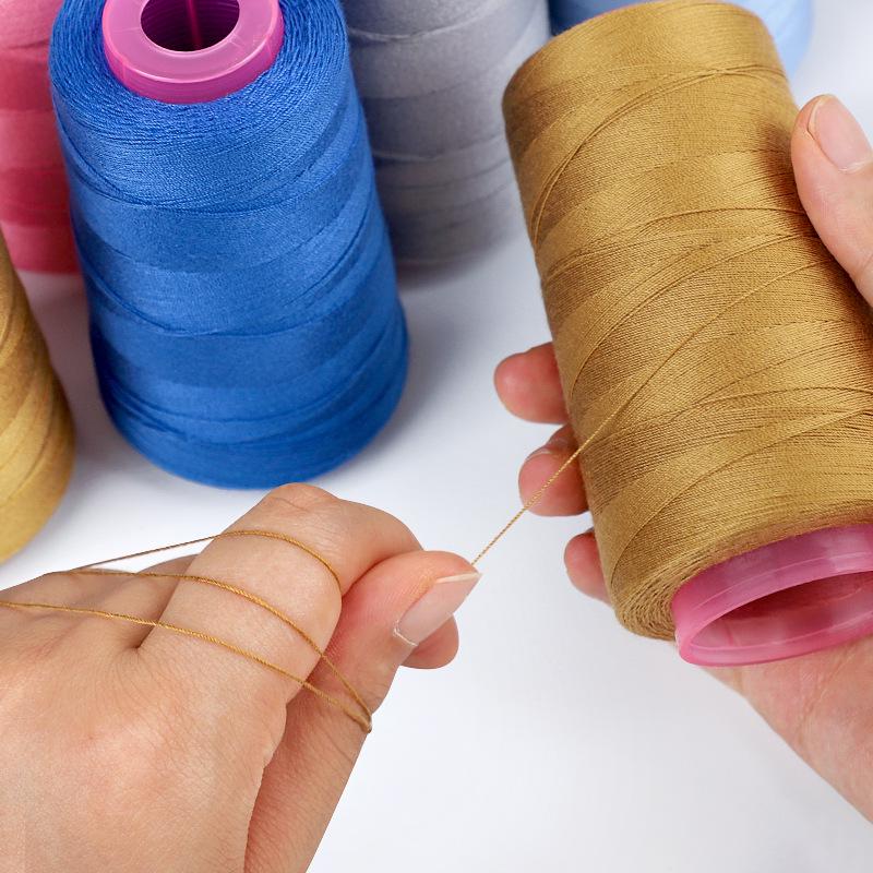 203 Jeans Denim Thread: Durable Three-Strand Polyester for Hand Sewing & Sewing Machines