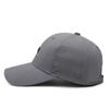 Embroidered letter baseball cap with side perforations – a casual, versatile and stylish cap for outdoor sun protection
