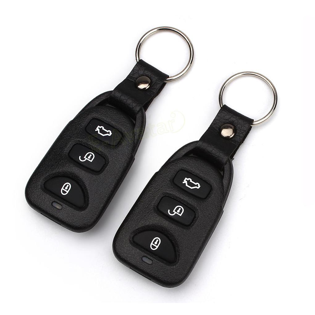 ABS Car Remote Control Central Kit Indicator Light Insulated Anti-corrosive Smooth Heats-resistant Door Lock Accessories