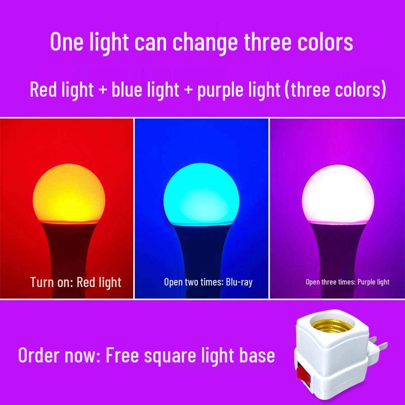 Multi-Color LED Atmosphere Light: Remote-Control Selfie Fill Bulb for TikTok