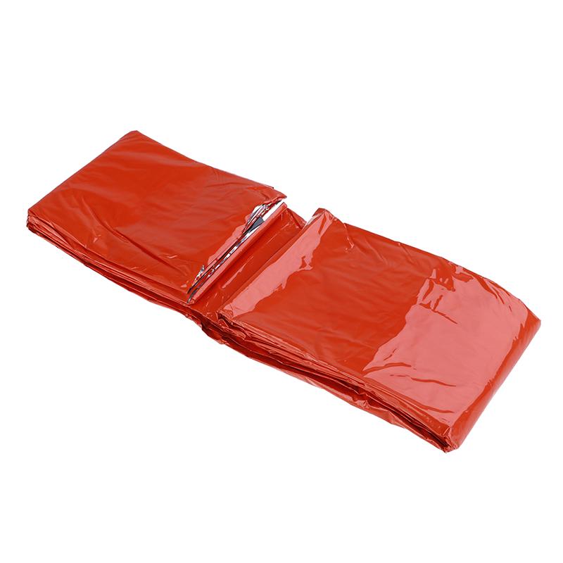 1Pc Storage Bag Emergency First Aid Sleeping Bag Pe Film Tent