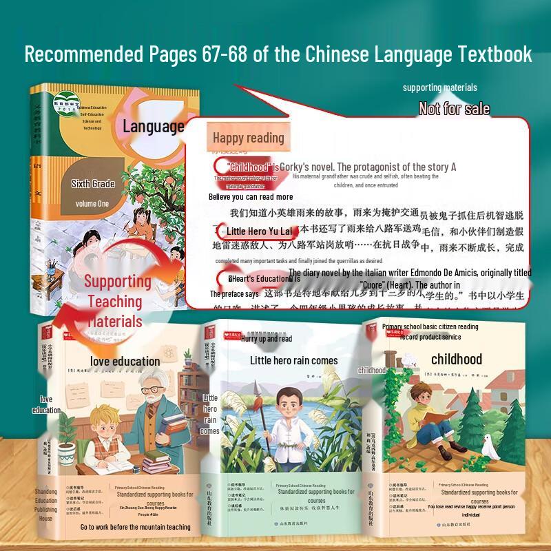 Primary School Grade 6 Classic Reading Set (3 Books)