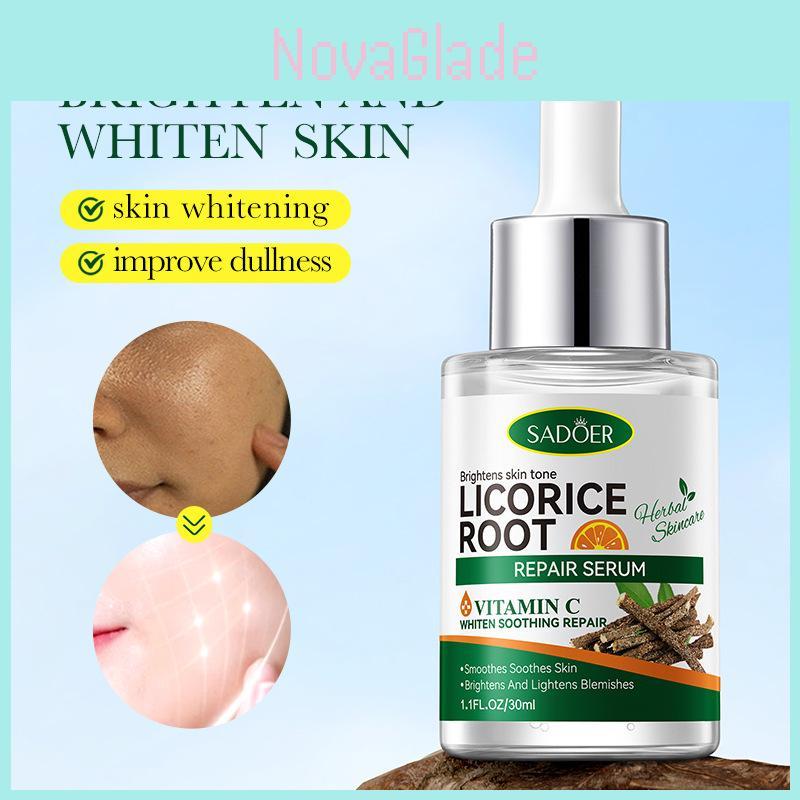 Sadoer Glycyrrhiza Vc Hydrating Essence For Radiant Skin With Moisturizing Benefits And Universal Appeal 30ml