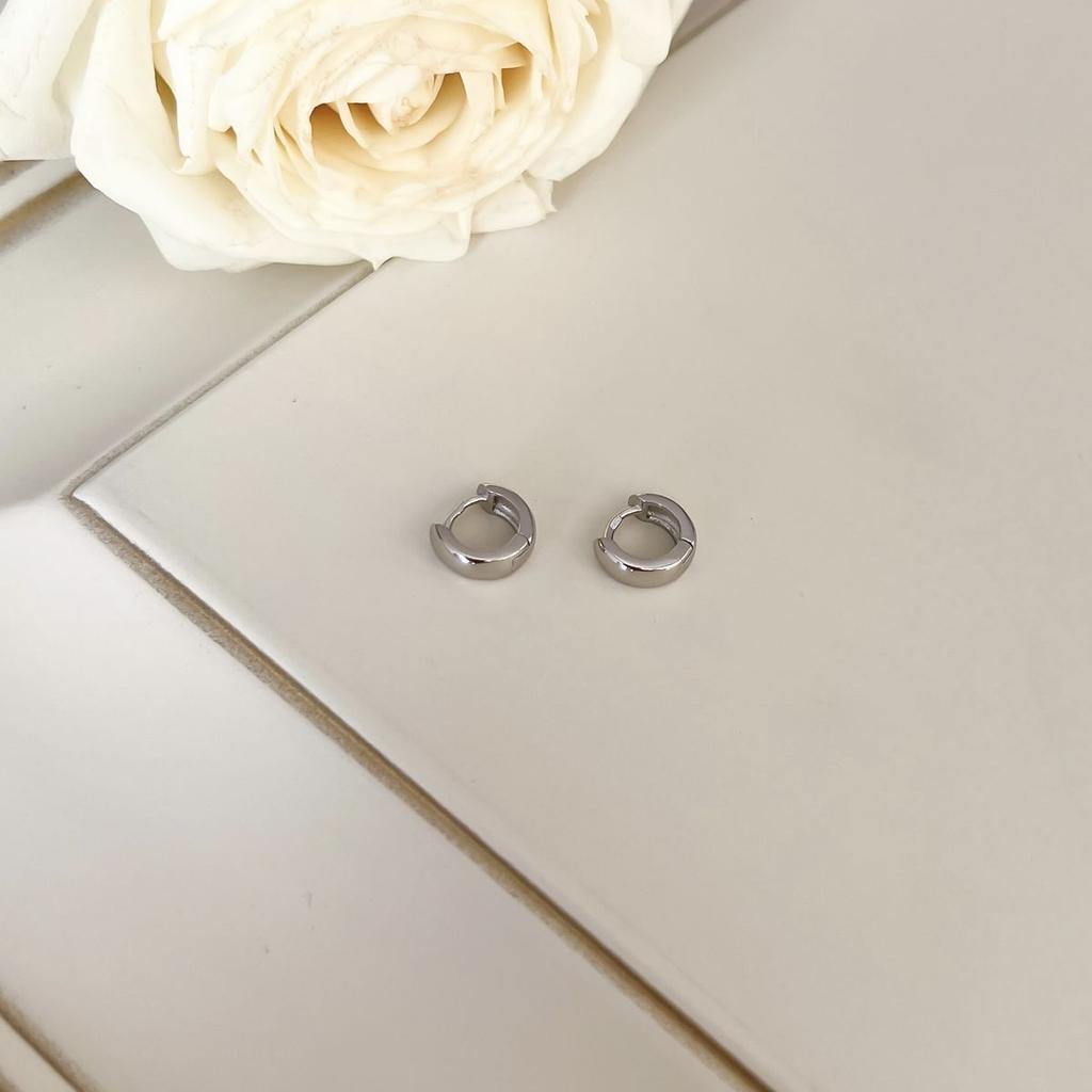 Pendientes de plata sin piedras (2143079)