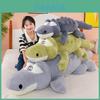 Cartoon Crocodile Plush Toy Sleeping Pillow For Girls Gift Microfiber Softness