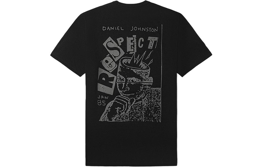 Vans x Daniel Johnston T Shirt Unisex Black VN0A7SOLBLK1 XS