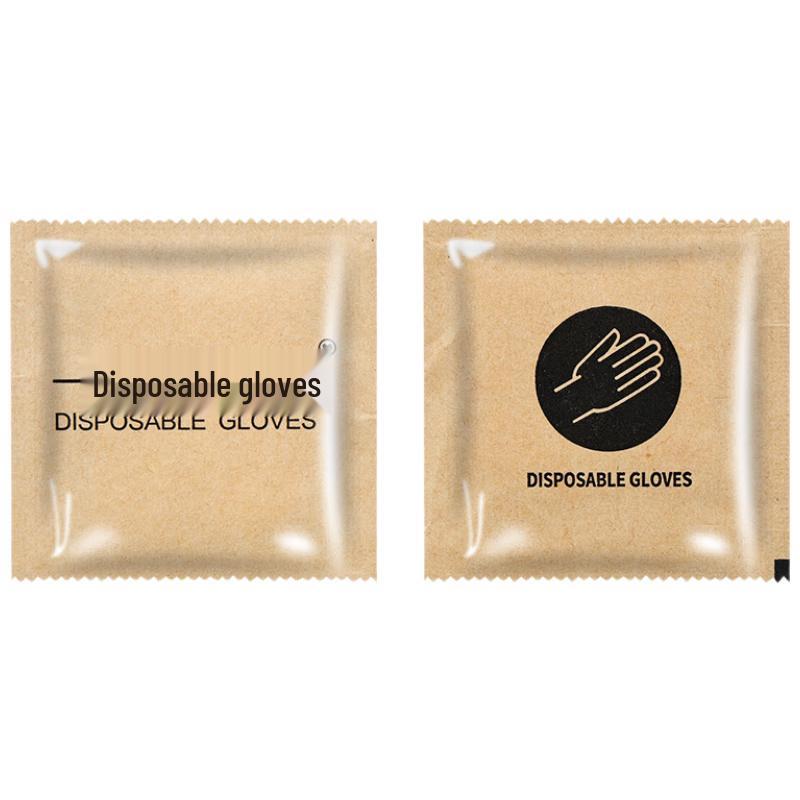 Yulong Individually Wrapped Disposable Food Grade Plastic Gloves