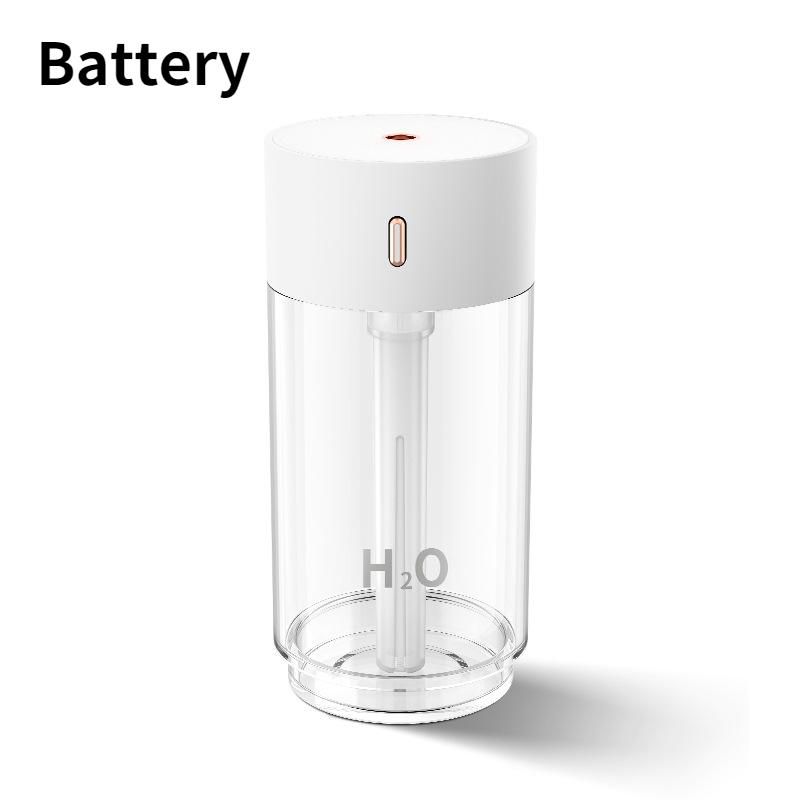 280ml Air Humidifier Portable Usb Rechargeable Sprayer With Led Light For Auto Home Office Accessories Air Humidifier For Car