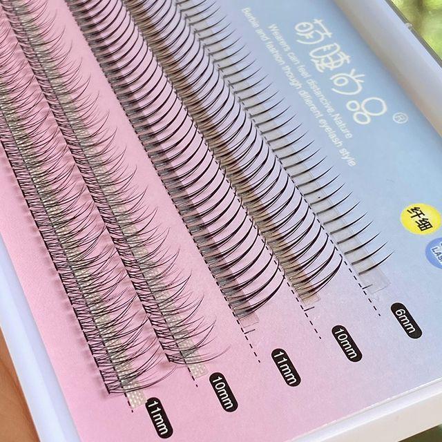 Mogugu - Натуральные пушистые пучки накладных ресниц