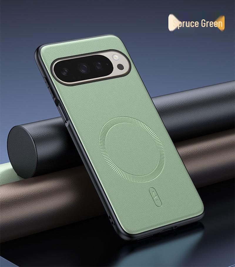 Leather Magnetic Protective Case for Google Pixel 10, 9 Pro XL & 8A - Drop-Proof Design