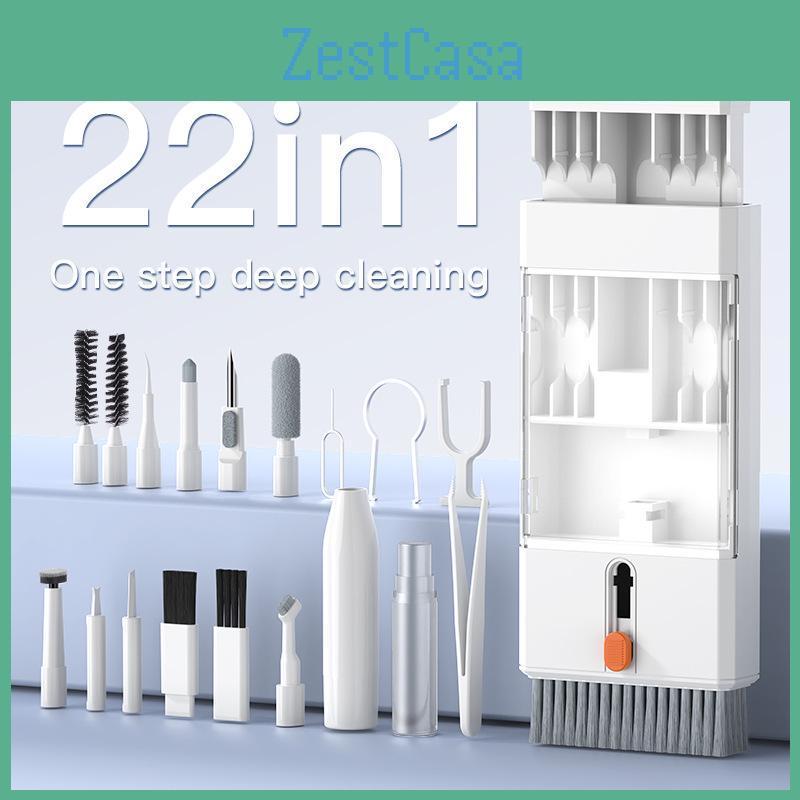 Kit 22in1 Multifunctional Cleaning For Keyboard Screen Laptop Headset