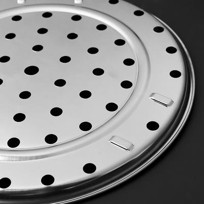 Rack Langlebiger Topf 1 PC Multifunktions-Dampfgarer Regalständer Küchenzubehör Kochgeschirr Edelstahl-Dampfgarer Dampftablett