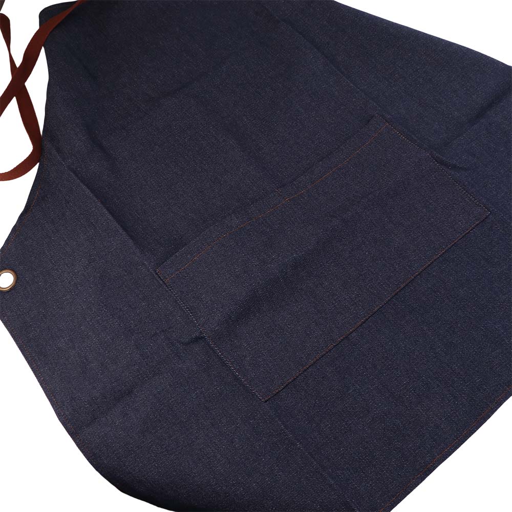 with Pocket Kitchen Chef Apron Wear-resistant Painting Apron Studio Work Clothes Bartenders