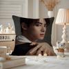 Cha E-E-Eunwoo Actor Cushion Cover Pattern Printed Pillowcase For Living Room Sofa Cushion Cover & Bedroom Decor