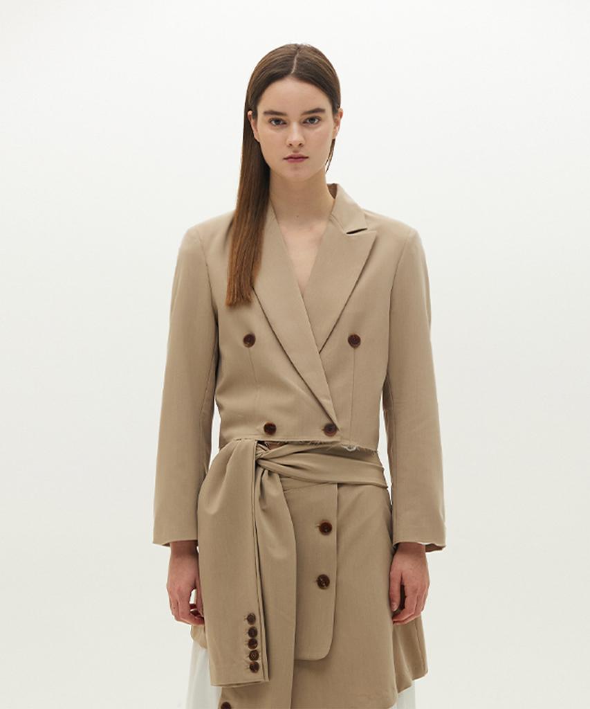 Mmam Double Cropped Blazer