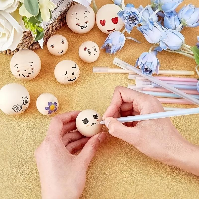 200pcs Large 16mm Unfinished Wooden Beads-Ideal for DIY Crafts,Farmhouse,Jewelry Making&Holiday Ornaments,Natural Spacer Beads