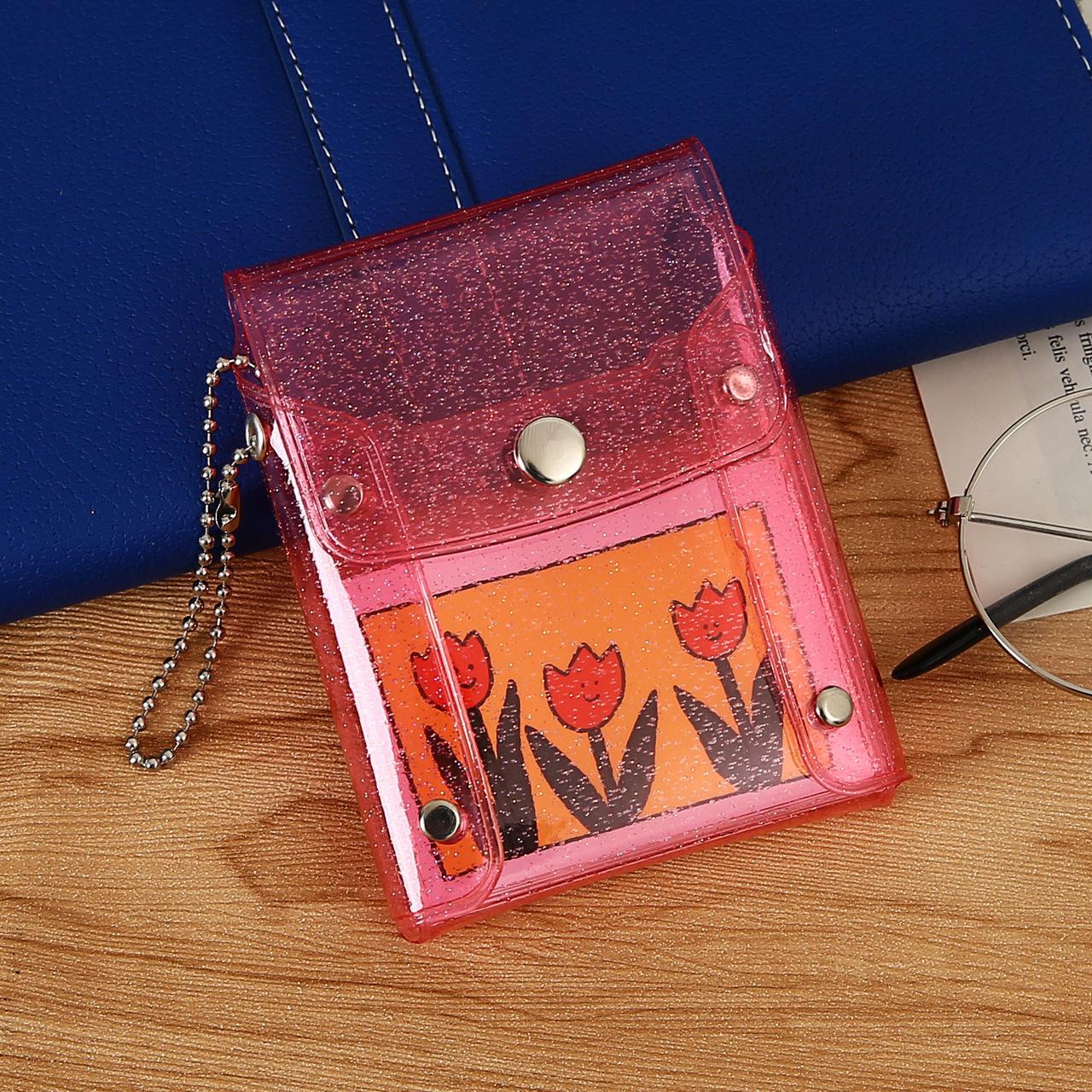 1 шт., прозрачная сумка для хранения из ПВХ