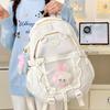 Children's Schoolbag Elementary School Girl Junior High School Student High School Student Splicing Backpack Fashion Backpack