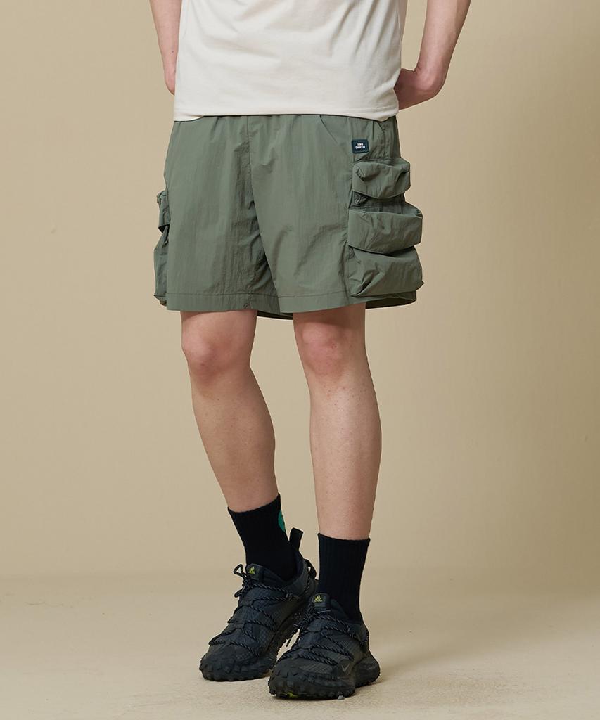 BBC EARTH Utility Half Pants_Khaki