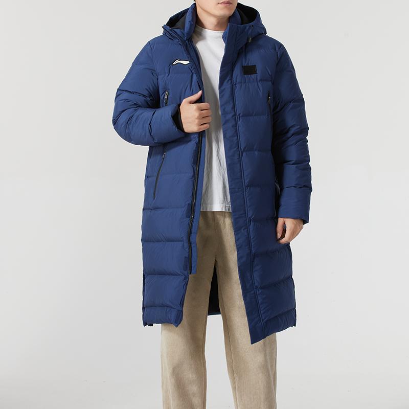 Li Ning Down Jacket Unisex Dark Ship Blue AYMU343-2