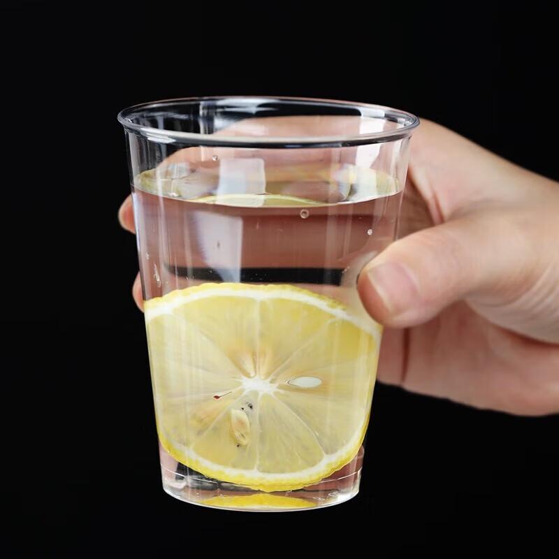 Disposable Hard Plastic Airline Cups, 225ml (300 Count)