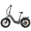 TTGO F6PRO Gray 250W Motor Power 48V18AH Detachable Battery 20 * 4.0-inch Tire Speed Sensor Hydraulic Brake City Convenient Electric Bicycle